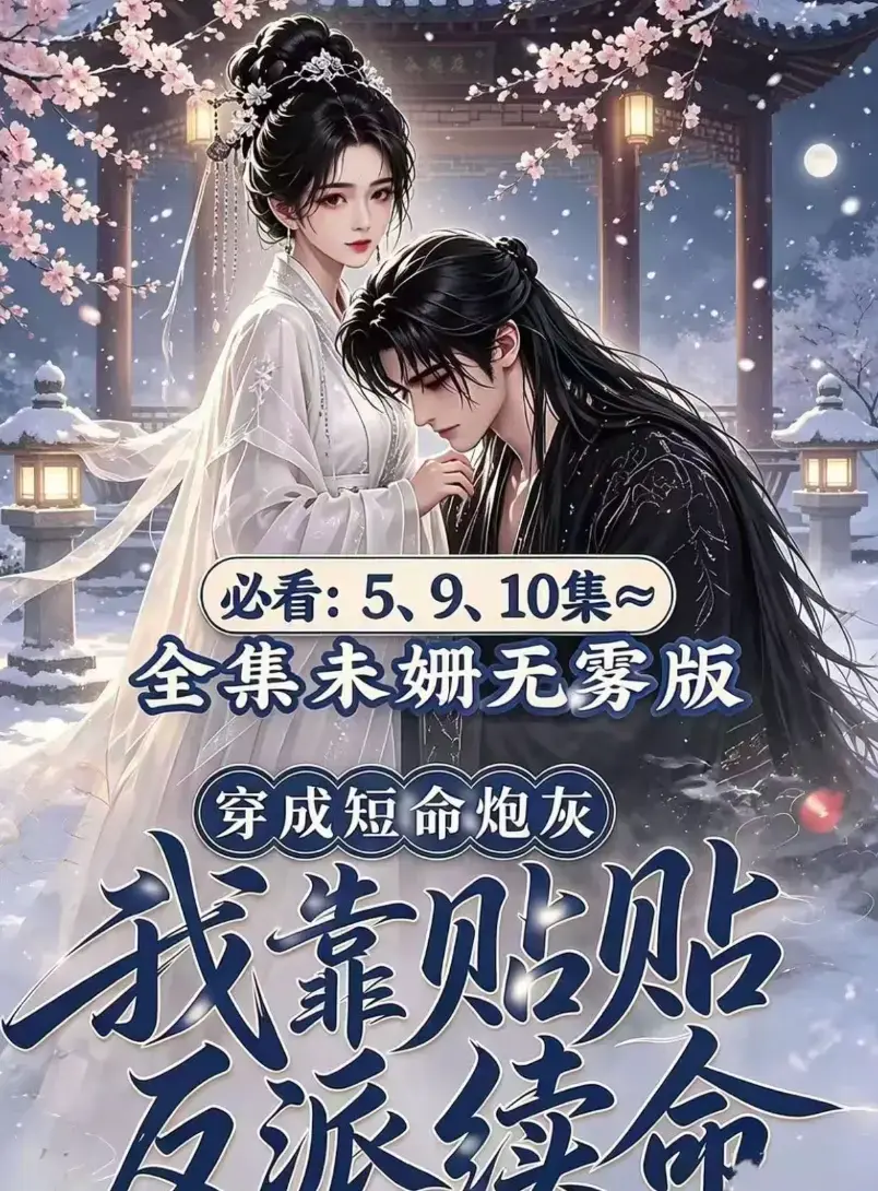 AI漫剧《穿成短命炮灰我靠贴贴反派续命》未删减高清全集完整版免费看-穿书超甜爽剧无广告资源在线追剧-网盘播放全集免费观看